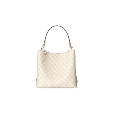 GUCCI GG EMBLEM MEDIUM BUCKET BAG 815103 (25*25*15.5cm)